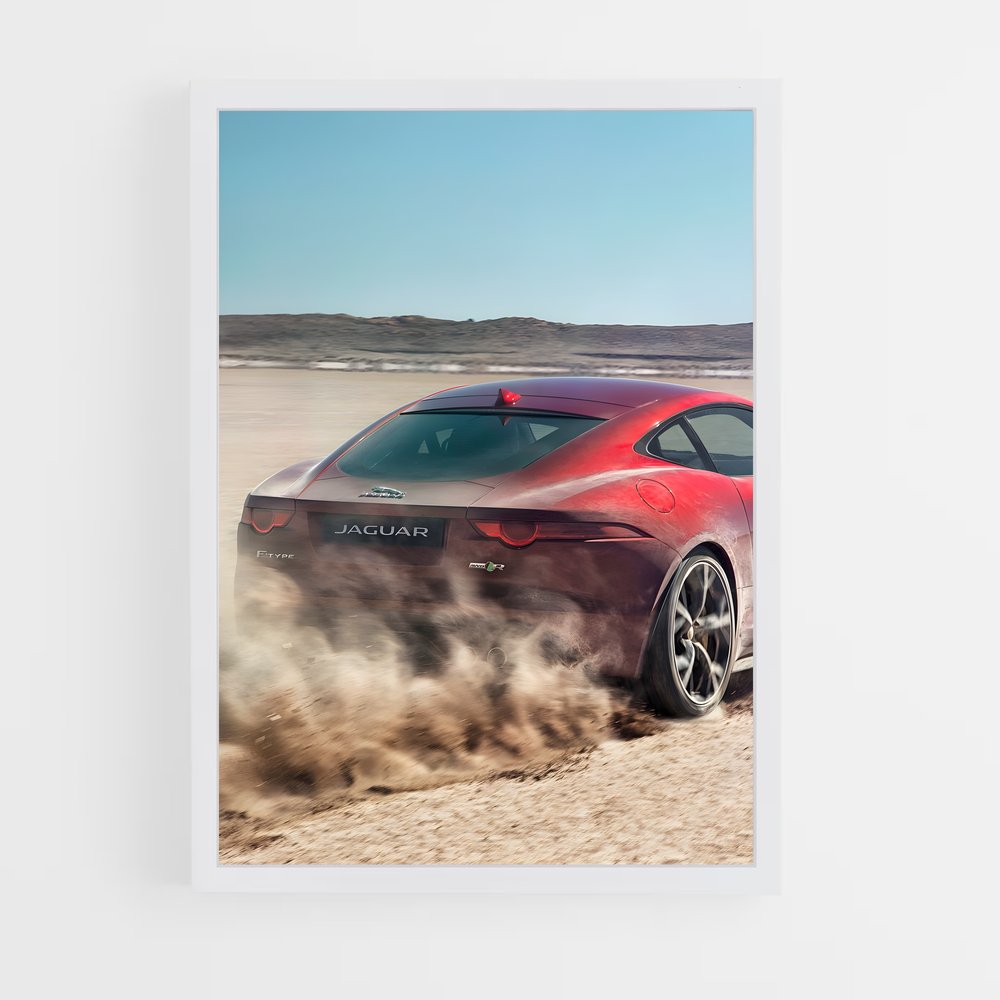 Poster F-Type Fever – affiche Jaguar (vue 3)